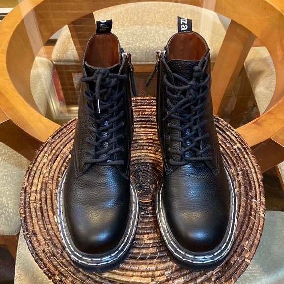 NWOT PROENZA SCHOULER Leather Combat Boots - Picture 4 of 12